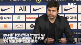 OM-PSG : Pochettino attristé par la situation à Marseille et pour son "collègue" Villas-Boas
