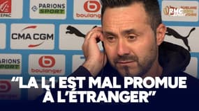 OM : "La Ligue 1 n'est pas appréciée à sa juste valeur" tranche De Zerbi