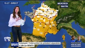 La météo pour ce mercredi 11 octobre 2017