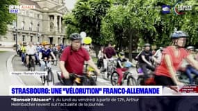 Strasbourg: les cyclistes mènent la "vélorution" franco-allemande