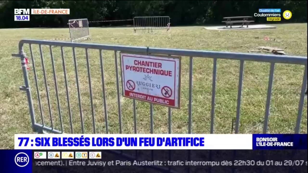 La vente de feux d'artifice interdite en Seine-et-Marne