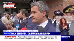 Trois policiers morts à Roubaix: "C'est un effondrement pour toute la police nationale" déclare Gérald Darmanin