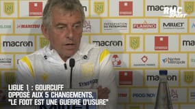 Ligue 1 : Gourcuff opposé aux 5 changements, "le foot est une guerre d'usure"