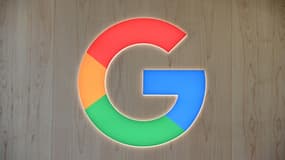 Le logo de Google lors d'un salon de l'électronique le 8 janvier 2020 à Las Vegas (Etats-Unis)