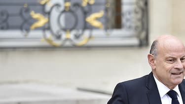 Jean-Marie Le Guen quitte l'Elysée le 19 octobre 2016, après le conseil des ministres.