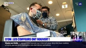 Lyon: après deux mois de confinement, les coiffeurs lyonnais ont été pris d'assaut dès lundi