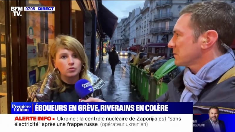 Grève des éboueurs: les déchets s'accumulent dans Paris