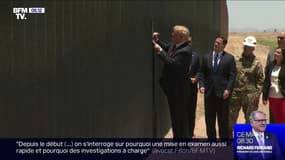Donald Trump vante l'efficacité du mur entre les Etats-Unis et le Mexique, utile notamment contre le coronavirus selon lui