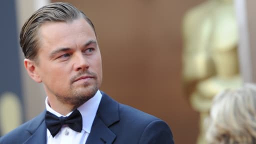 Leonardo DiCaprio, le 2 mars 2014, lors de la cérémonie des Oscars.
