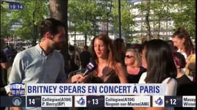 "Paris Pétille": à la rencontre des fans de Britney Spears en concert à Paris
