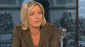 Marine Le Pen sur BFMTV et RMC.
