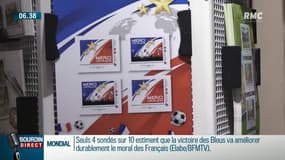 Mondial: La Poste édite des timbres collector "Merci les Bleus"