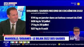 Douanes à Marseille: des saisies exceptionnelles en 2022