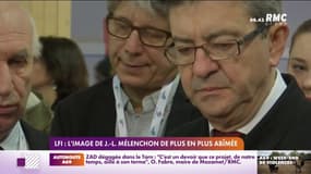 LFI: l'image de J.-L. Mélenchon de plus en plus abîmée