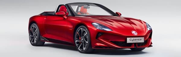 De MG Speedster Roadster werd in september 2023 onthuld op de Autosalon van München