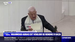 Le président de l'Autorité palestinienne Mahmoud Abbas indique vouloir "aller dans la bande de Gaza"