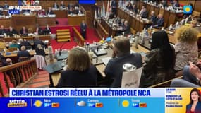 Christian Estrosi réélu président de la métropole Nice Côte d'Azur