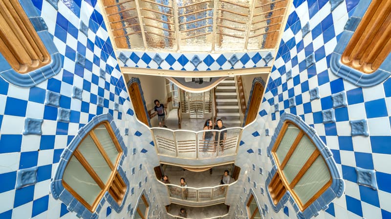 La Casa Battló, découvrez un chef-d’œuvre d’Antoni Gaudí.