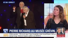 Pierre Richard a inauguré sa (nouvelle) statue de cire au musée Grévin