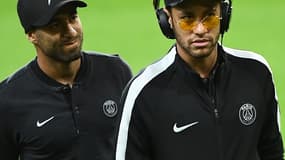 Lucas et Neymar