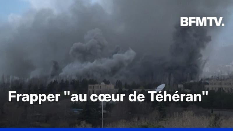 Les images des nouvelles frappes israéliennes sur Téhéran