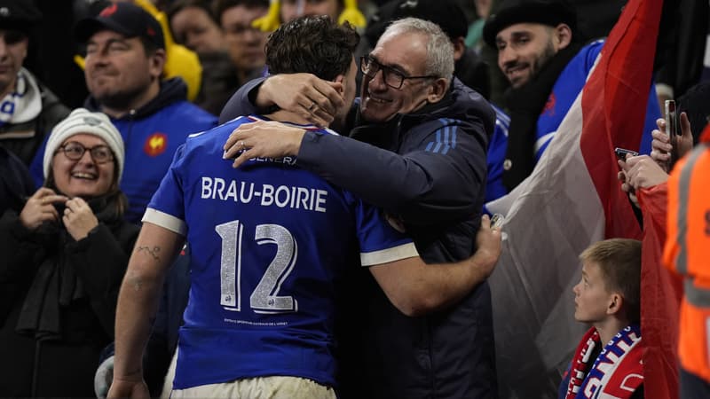 Pays de Galles-France: "Le seul but maintenant, c’est d’y rester", Fabien Brau-Boirie savoure sa première en Bleu