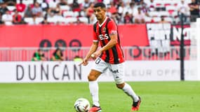 Youcef Atal, le défenseur de Nice, le 3 septembre 2023