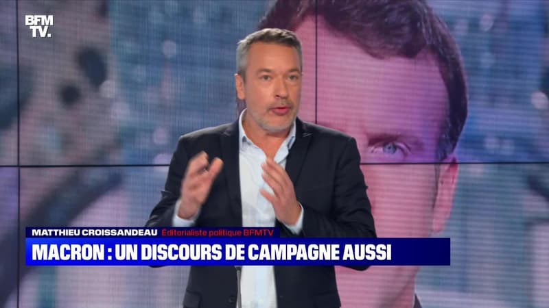 L’édito de Matthieu Croissandeau: Macron, un discours de campagne aussi - 13/07
