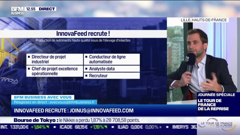 On recrute ! InnovaFeed : production de nutriments haute qualité issus de l’élevage d’insectes