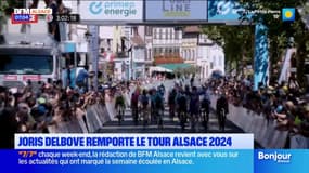 Joris Delbove a remporté le Tour Alsace 2024 qui s'est achevé ce dimanche