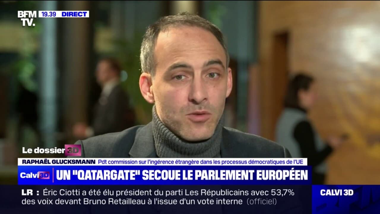 Raphaël Glucksmann Sur Le Qatar Les Démocraties Européennes Ne Peuvent Pas être Traités Comme 9570