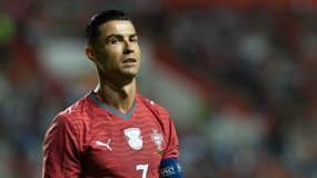 Cristiano Ronaldo lors d'un match avec le Portugal en juin 2026