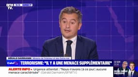 Gérald Darmanin sur la situation au Proche-Orient: "Il y a des répercussions nationales à ce qui se passe ailleurs"