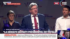 Jean-Luc Mélenchon: "Mon message ce soir, une fois de plus, est un message de combat"