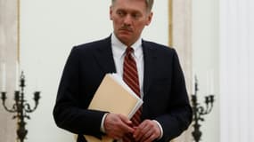 Le porte-parole du Kremlin, Dmitri Peskov, le 27 mars 2017 à Moscou