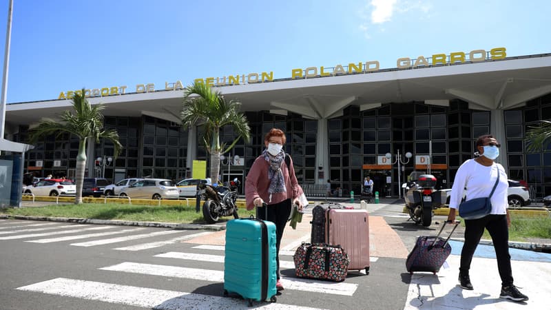 L'aéroport Roland-Garros de Saint-Denis-de-la-Réunion, le 20 mars 2020.