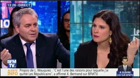 Selon Xavier Bertrand, la stratégie de Laurent Wauquiez aboutira à "une fusion avec l'extrême droite"