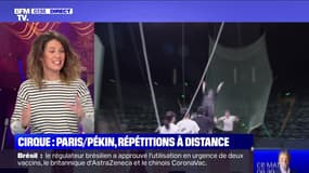 Cirque: Paris/Pékin, répétitions à distance - 18/01