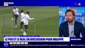 Le PSG et le Real en discussion pour Mbappé