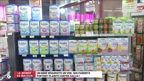 Le monde de Macron : Un bébé régurgite un ver, ses parents portent plainte contre Gallia ! - 27/02