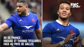 XV de France : Haouas et Thomas titulaires face au Pays de Galles