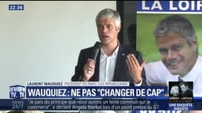 "Pour que la France reste la France": Laurent Wauquiez "assume" le tract polémique (2/2)