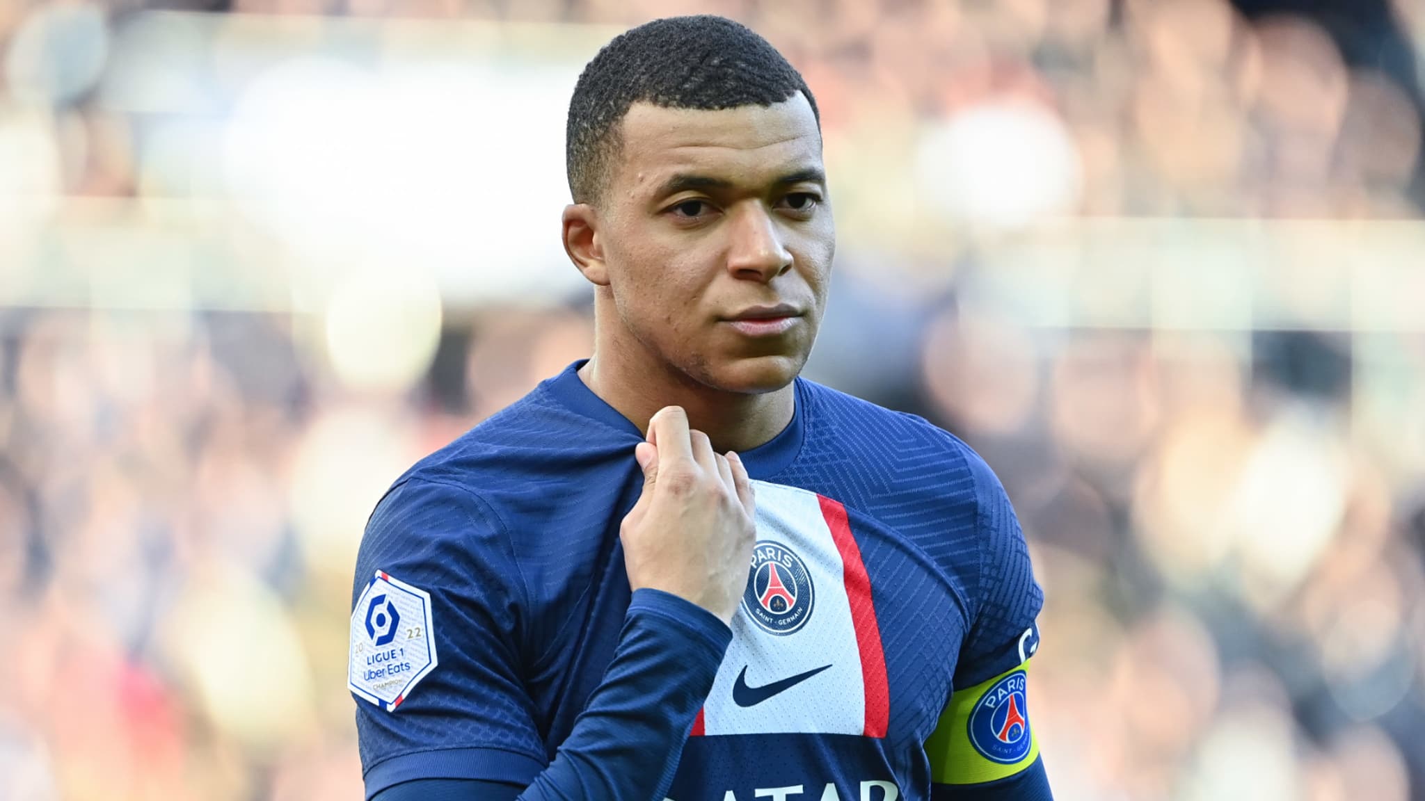Kylian Mbappé lors d'un match