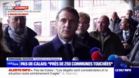 Crues dans le Pas-de-Calais: Emmanuel Macron confie une mission au maire de Saint-Omer pour "améliorer l'évacuation des cours d'eau vers la mer" 