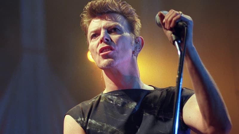 David Bowie en février 1996