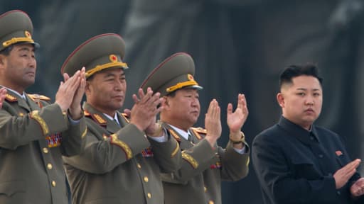 Le leader nord-coréen Kim Jong-Un, le 13 avril dernier.
