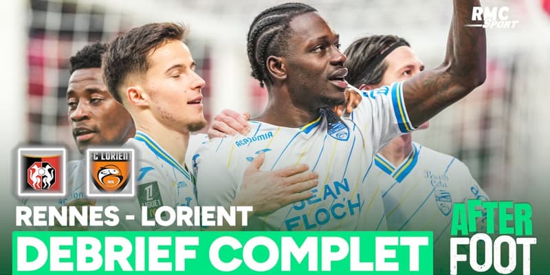 Rennes 0-2 Lorient : Les Merlus s'imposent dans le derby, le débrief complet de l'After Foot
