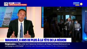 Malgré une abstention record, Jérôme Moroge, conseiller régional réélu sur la liste de Laurent Wauquiez se félicite du score de la liste de droite