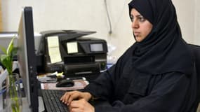 Nassima al-Sadah, candidate aux élections municipales à Qatif, à l'est de Riyad, le 26 novembre 2015