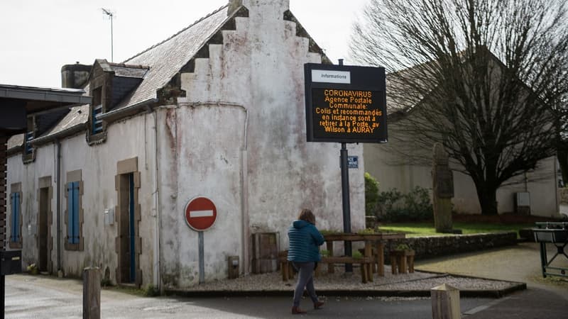 Message de prévention contre le coronavirus à Crac'h dans le Morbihan
